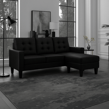 3-Seater Reversible L-Shaped Sectional Sofa Lounger – Modern Compact Couch BT1709