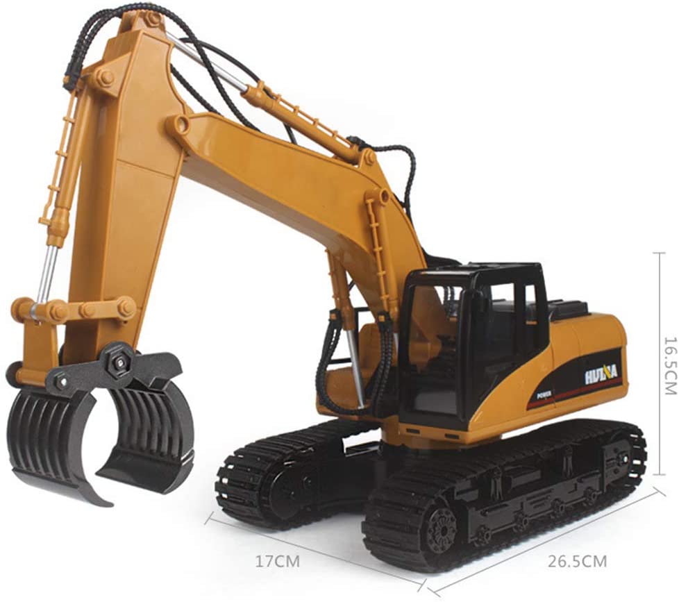 New 1:14 RC 16-Channel Demolition Grapple Excavator – Remote Control Construction Vehicle, Model 201563