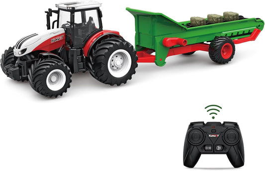 2.4G 1:24 RC 6-Channel Farm Tractor with Trailer – Model 712936