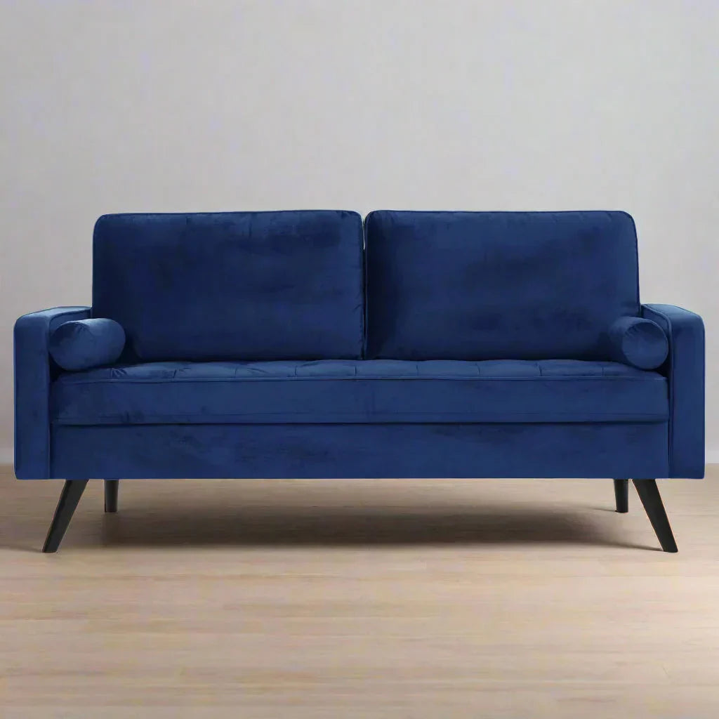 New 69.7" Modern Velvet Sofa – Upholstered Living Room Couch with Tufted Back | Model BT2555