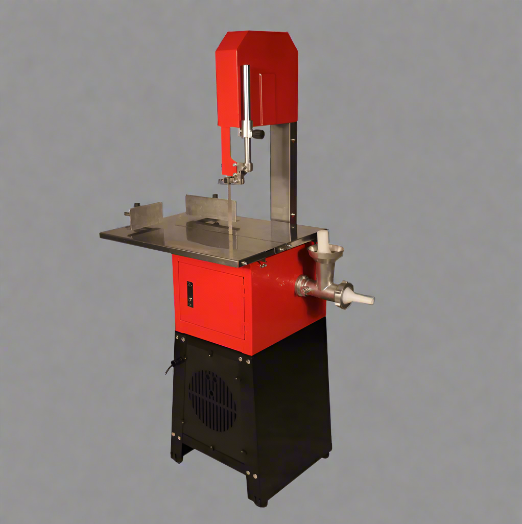 Pro Series 10” Meat Band Saw & Grinder – Commercial 2-in-1 Butcher Machine