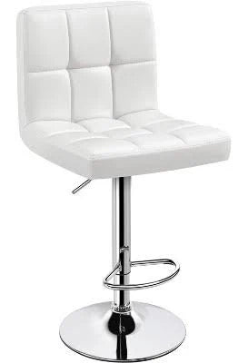 Adjustable Swivel Leather Bar Stool – Modern Padded Counter Chair (1 or 2 Pack)